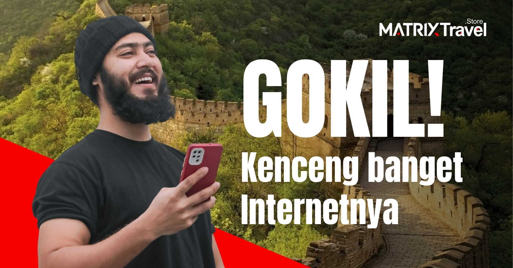 Gokil! Internet Ngebut Saat di Luar Negeri? Bisa Banget!